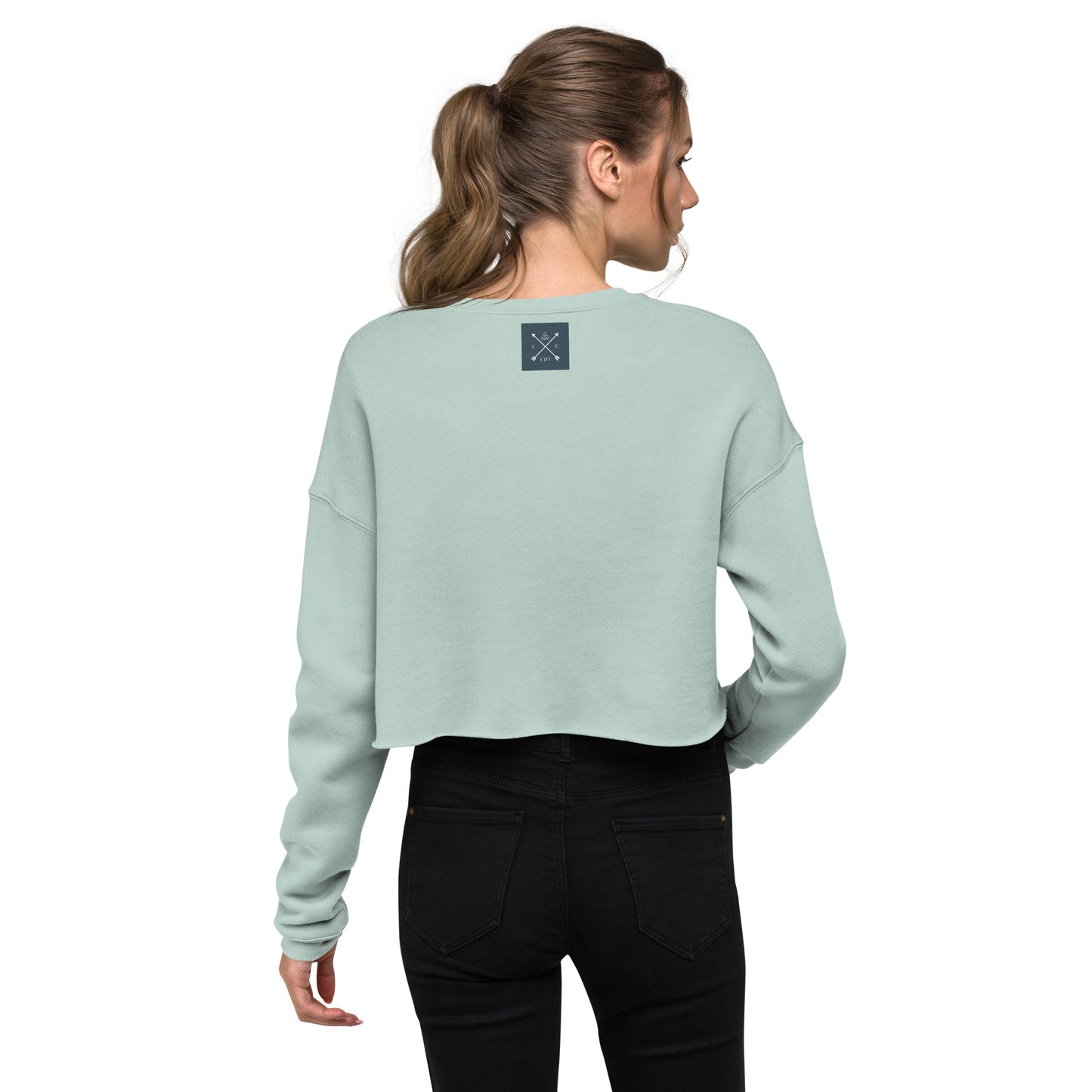Costa Rica Crop Sweatshirt (Embroidered)