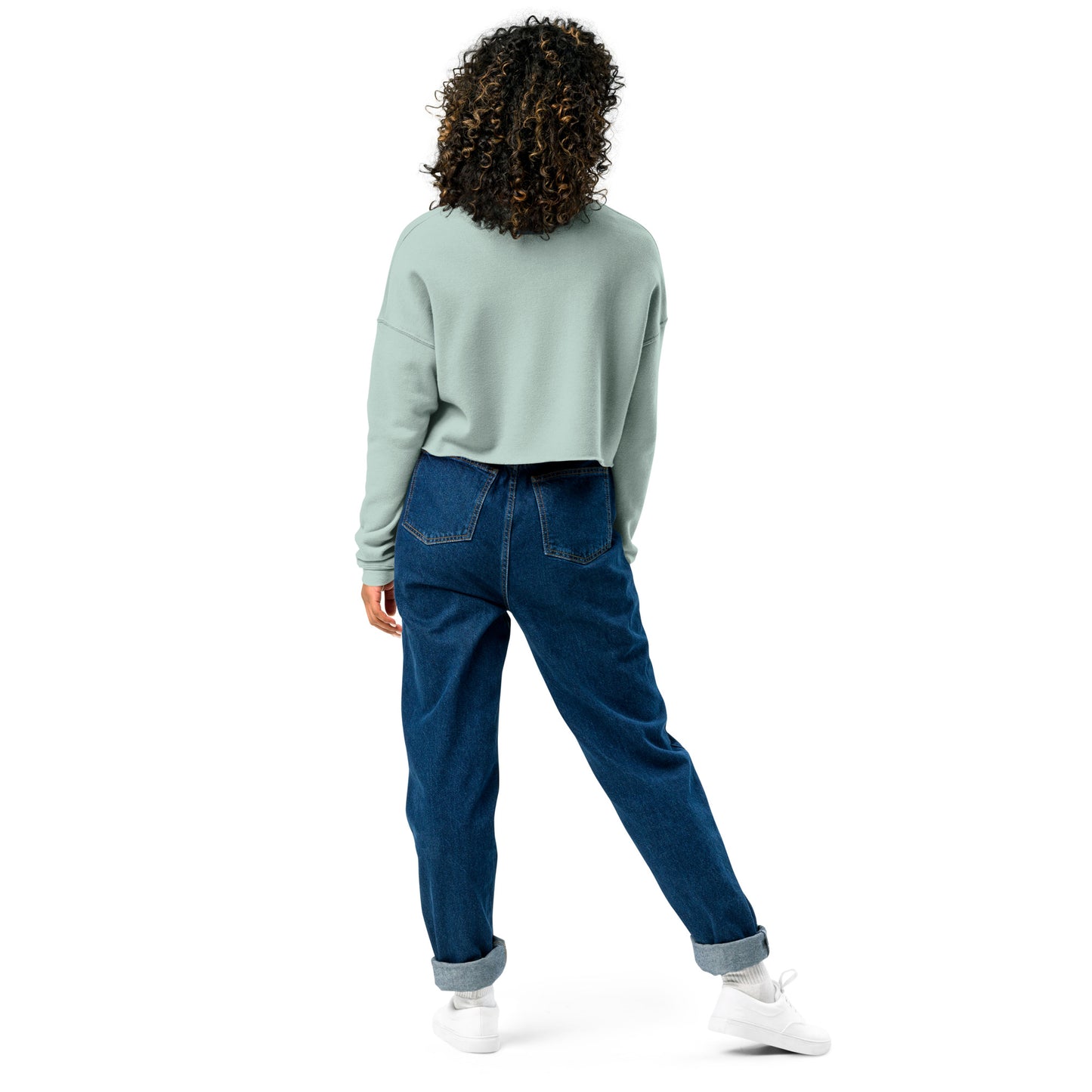 Bahamas Crop Sweatshirt (Embroidered)