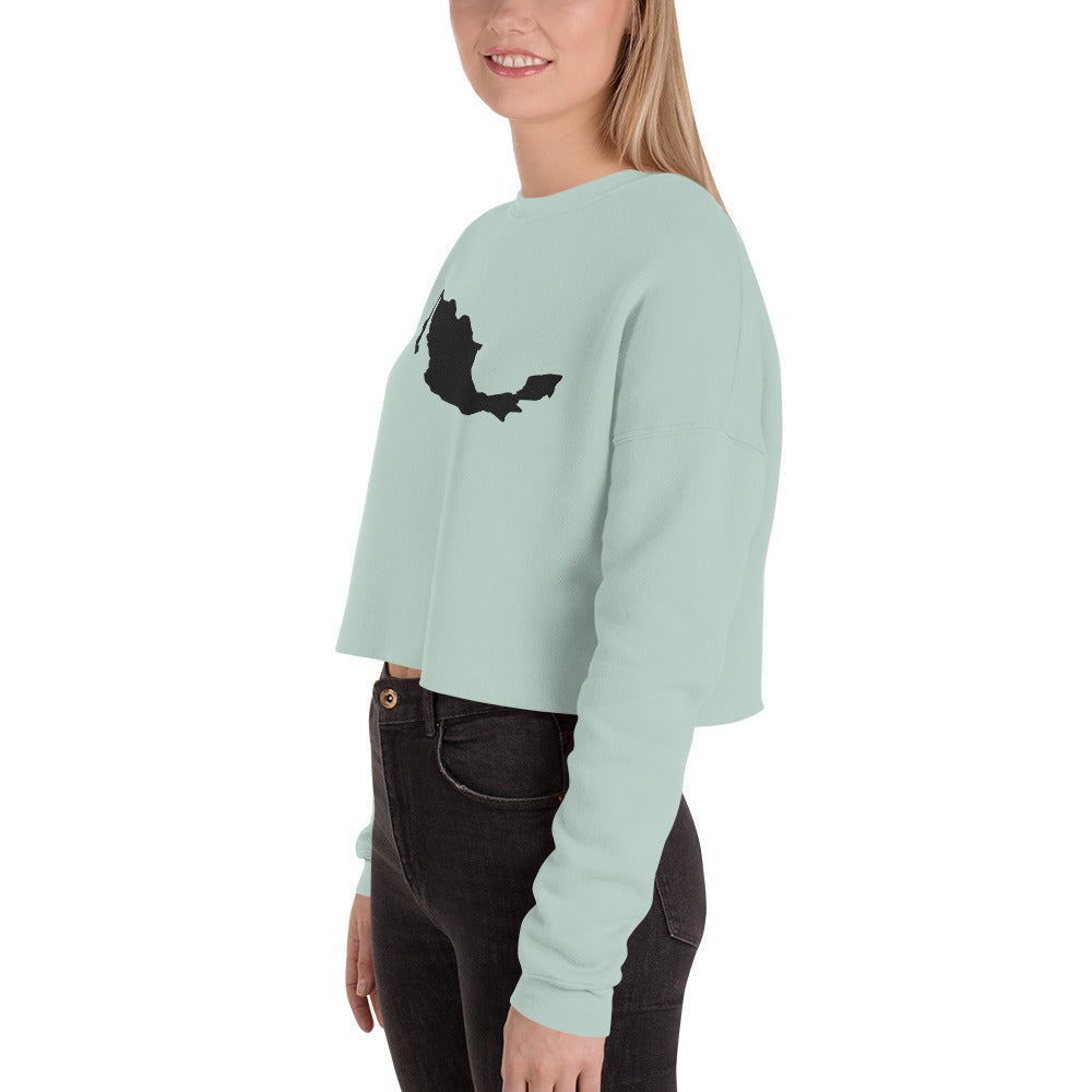 Mexico Crop Sweatshirt (Embroidered)