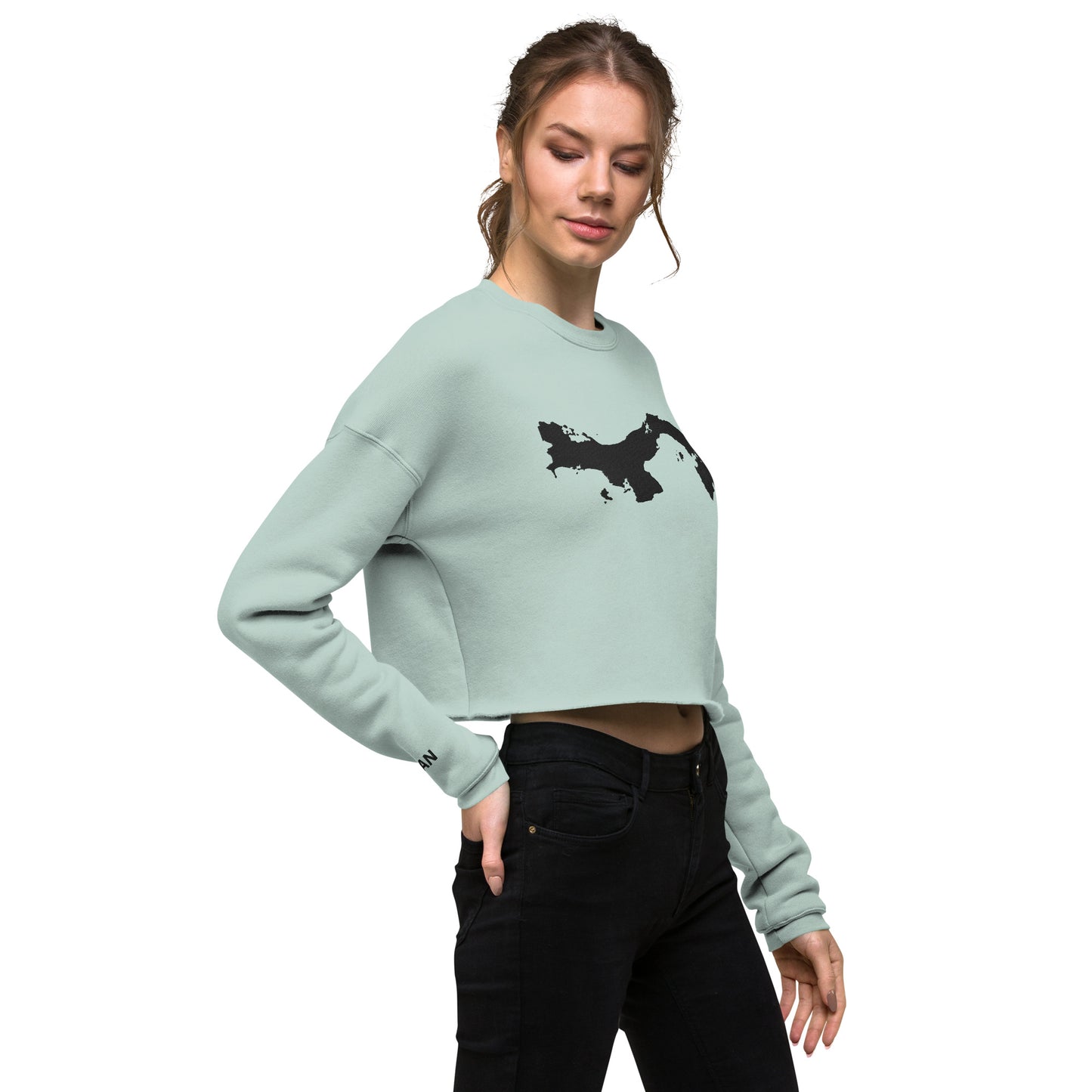Panama Crop Sweatshirt (Embroidered)