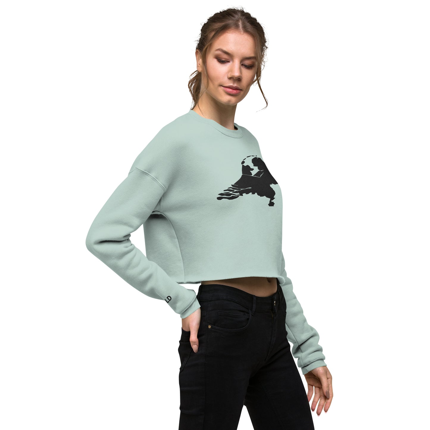 Netherlands Crop Sweatshirt (Embroidered)