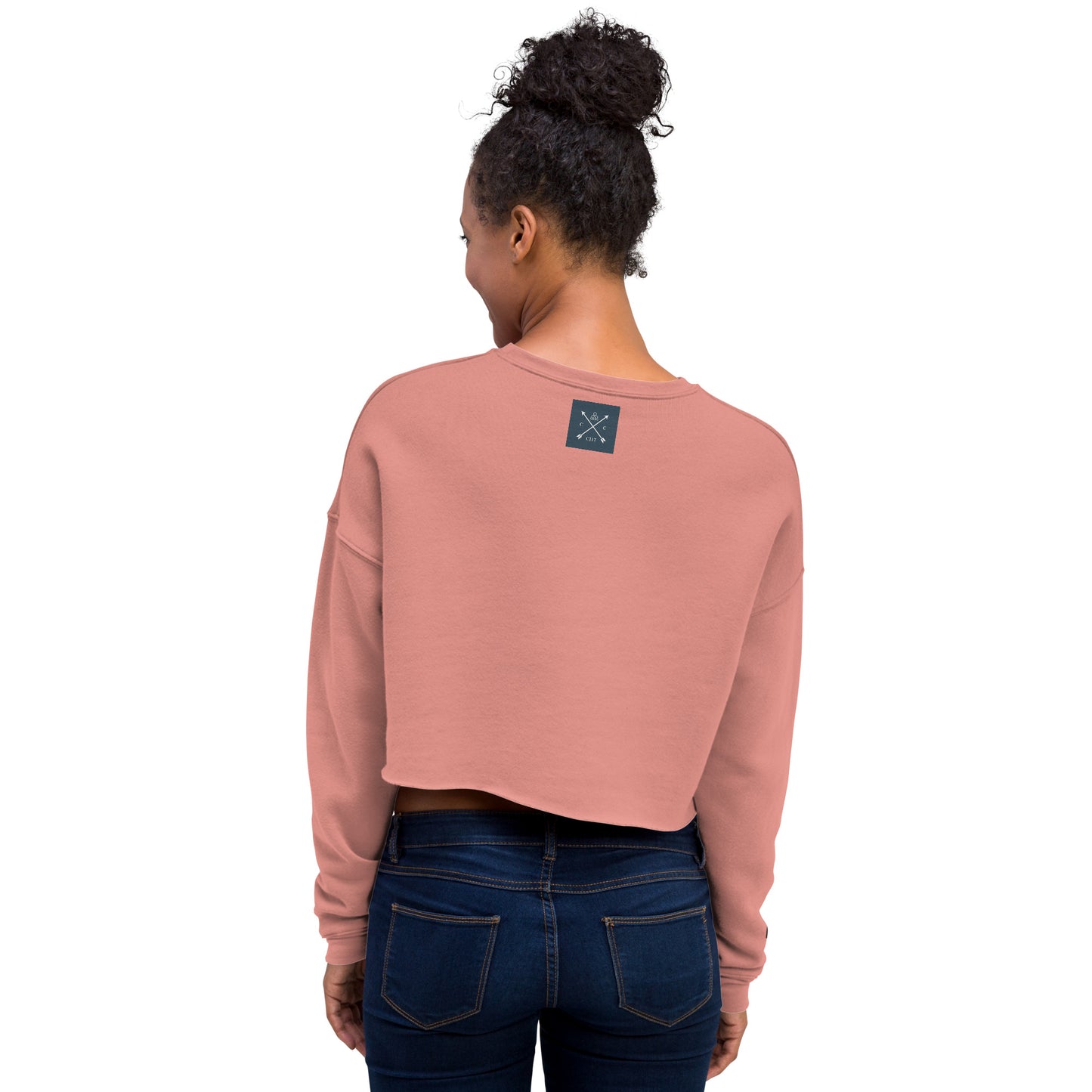 Mexico Crop Sweatshirt (Embroidered)
