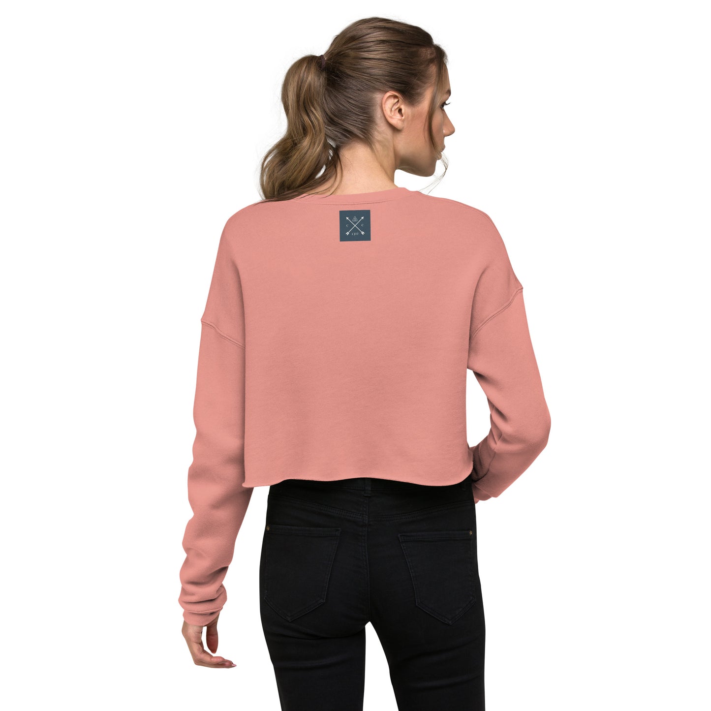 Costa Rica Crop Sweatshirt (Embroidered)