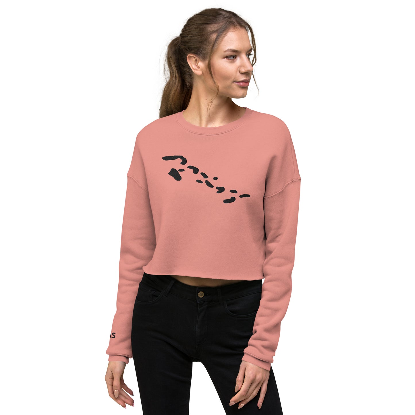 Bahamas Crop Sweatshirt (Embroidered)