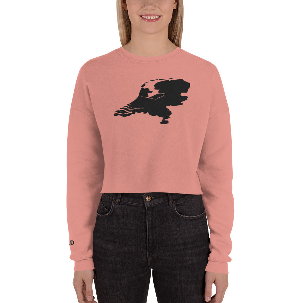 Netherlands Crop Sweatshirt (Embroidered)