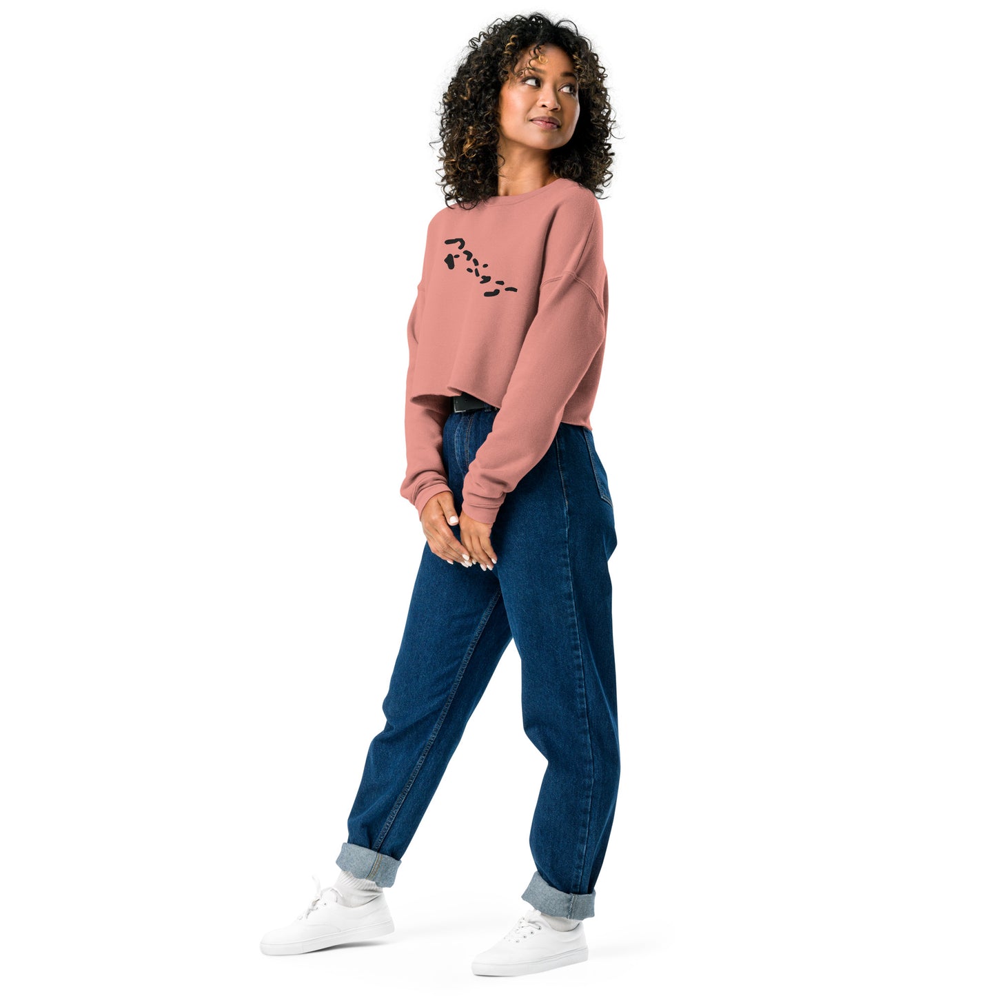 Bahamas Crop Sweatshirt (Embroidered)