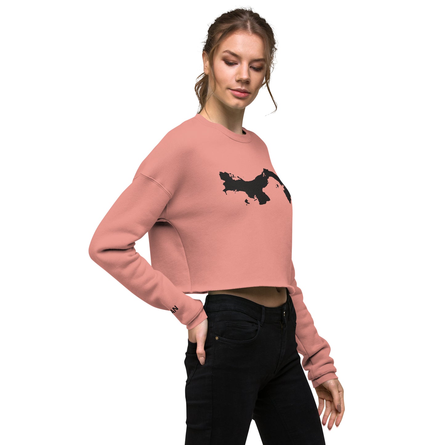 Panama Crop Sweatshirt (Embroidered)