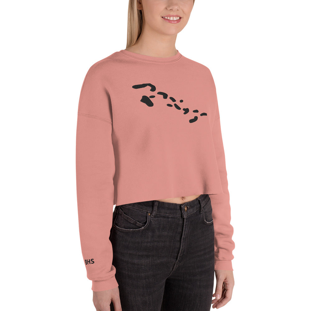 Bahamas Crop Sweatshirt (Embroidered)