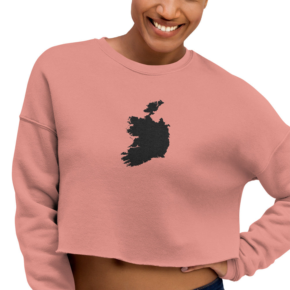 Ireland Crop Sweatshirt (Embroidered)