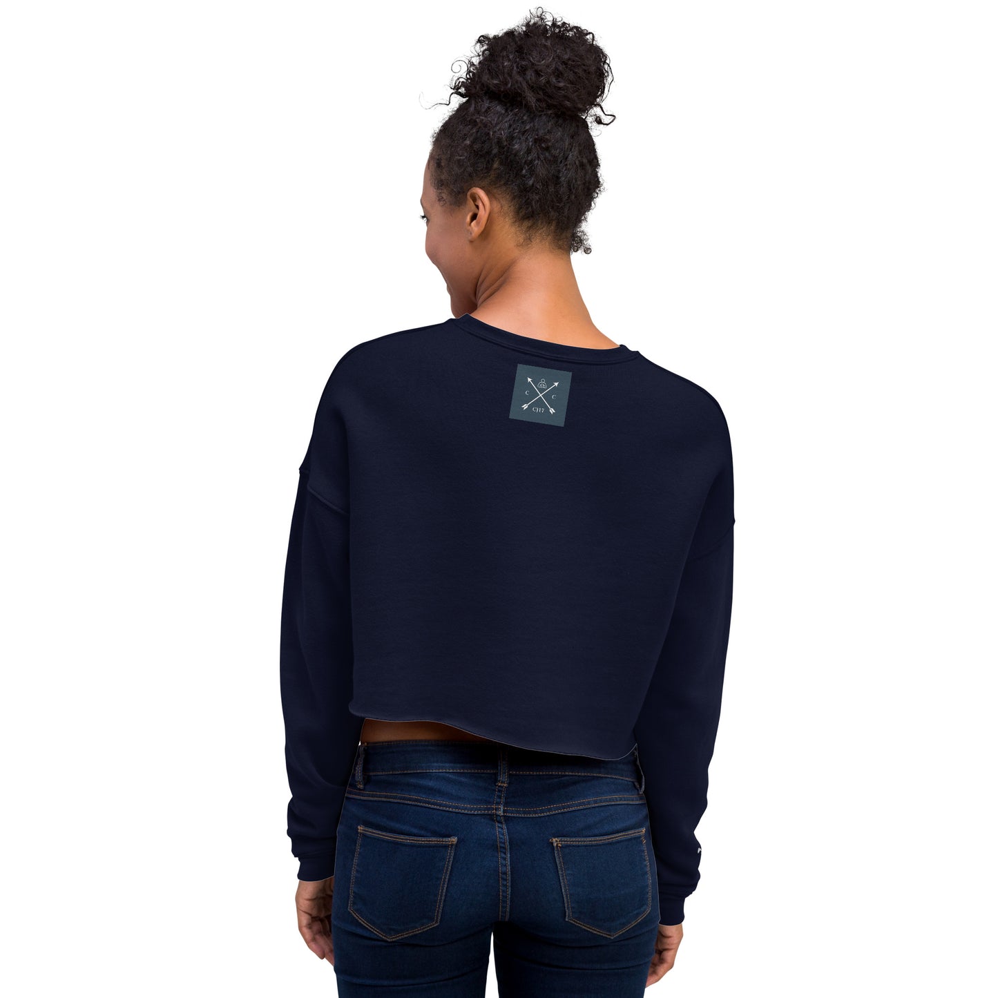 Reputation Crop Sweatshirt (Embroidered)